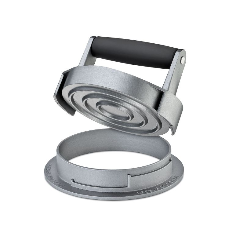 Praska Kuchenprofi Trio do hamburgerów, aluminium, śred. 11 cm