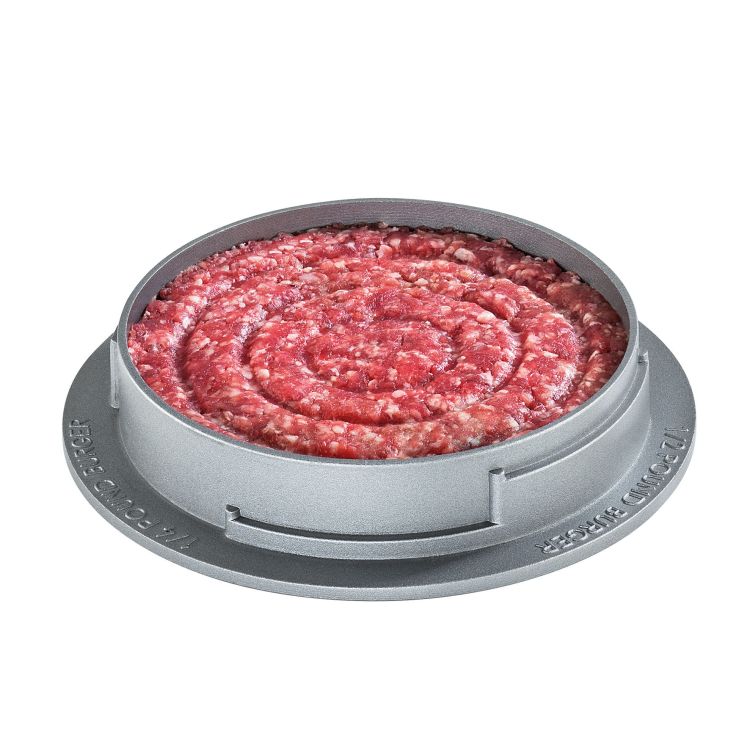 Praska Kuchenprofi Trio do hamburgerów, aluminium, śred. 11 cm