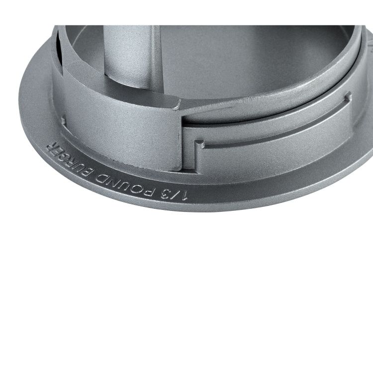 Praska Kuchenprofi Trio do hamburgerów, aluminium, śred. 11 cm