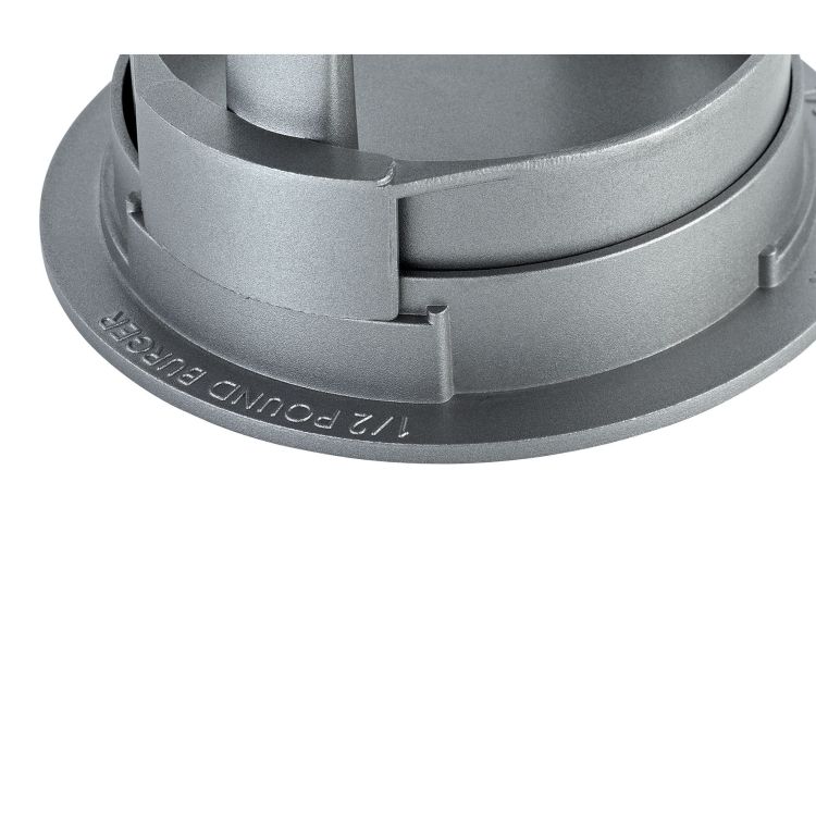 Praska Kuchenprofi Trio do hamburgerów, aluminium, śred. 11 cm