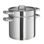 Garnek Kuchenprofi SAN REMO z wkładem do makaronu, 7,0 l, śred. 22 x 27 cm, stal nierdzewna