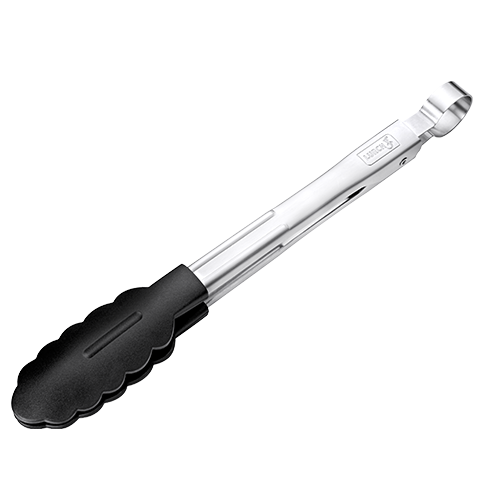 Szczypce Lurch do patelni z powłoką nieprzywierającą, stal nierdzewna/nylon, 24 cm
