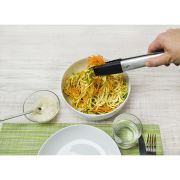 Szczypce Lurch Tango do patelni z powłoką nieprzywierającą, stal nierdzewna/silikon, 30 cm