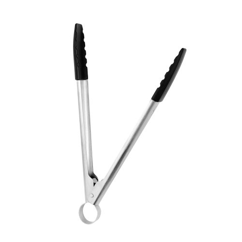 Szczypce Lurch Tango do patelni z powłoką nieprzywierającą, stal nierdzewna/silikon, 24 cm