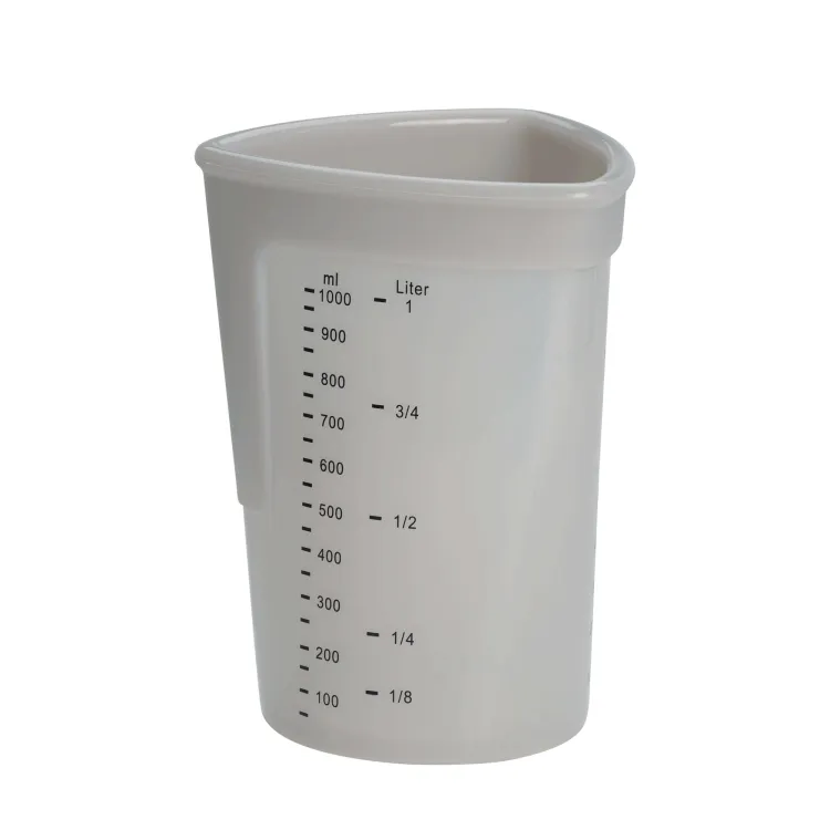 Miarka Lurch FlexiForm silikonowa, 1 l, szara