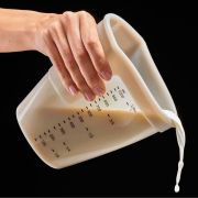 Miarka Lurch FlexiForm silikonowa, 1 l, szara