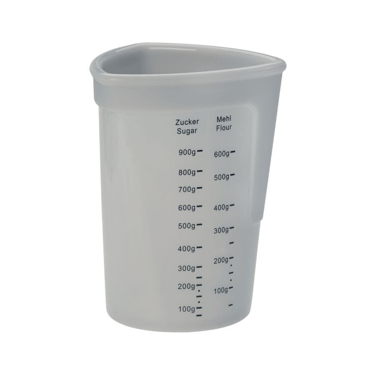 Miarka Lurch FlexiForm silikonowa, 1 l, szara