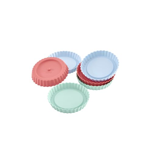 Flexiform Lurch Flan case mini 6 pcs set pastel mix