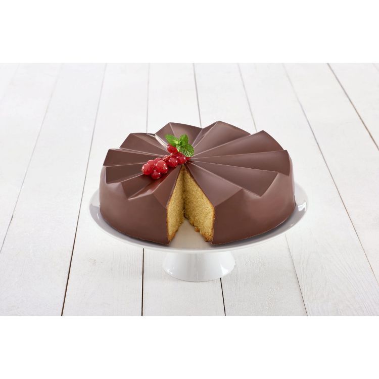 Okrągła Lurch silikonowa forma do pieczenia, śred. 24 cm