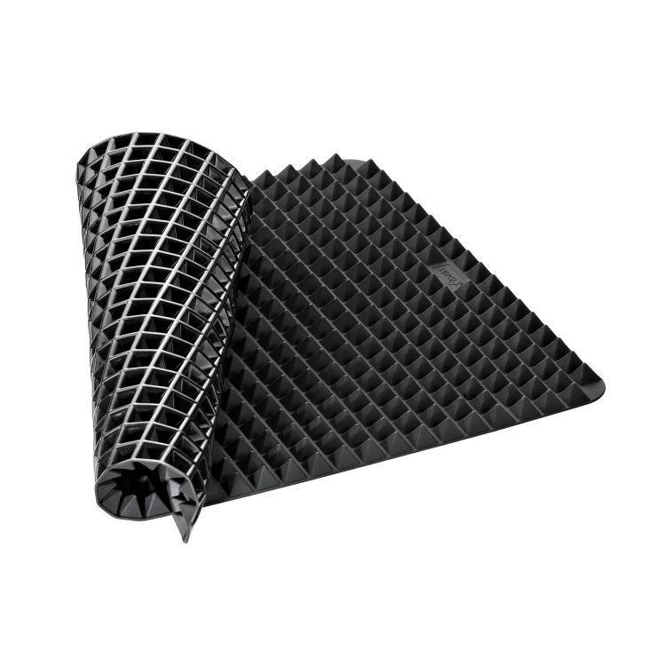 Mata Lurch FlexiForm do pieczenia, studzenia i odciekania 41 x 29 cm, czarna