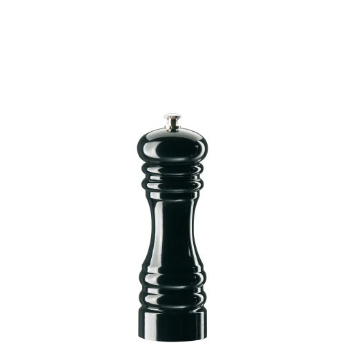 Młynek Zassenhaus Berlin do pieprzu, śred. 5,5x18 cm, czarny