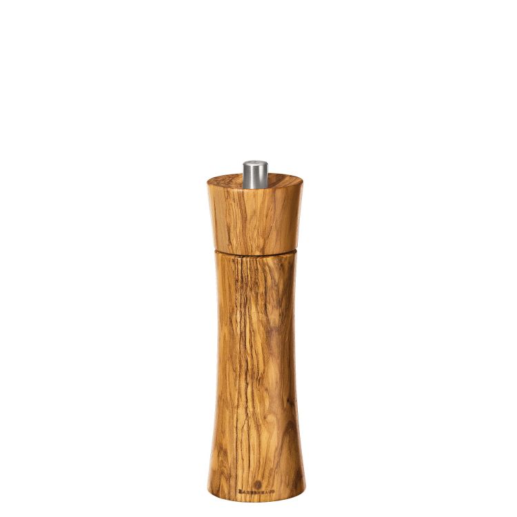 Zestaw Zassenhaus Frankfurt 2 młynków do soli i pieprzu z drewna oliwnego 18 cm