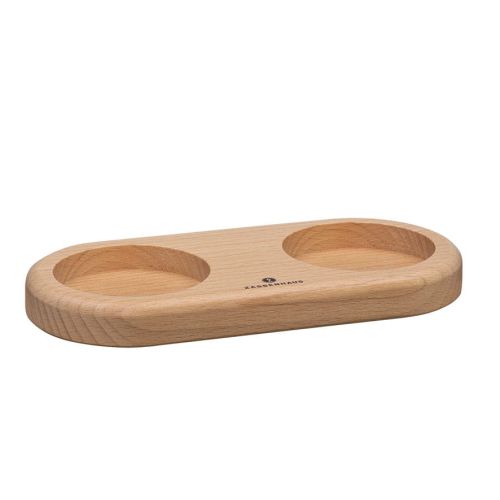 Podstawka Zassenhaus pod młynki, 16x7,5x1,5 cm, naturalna