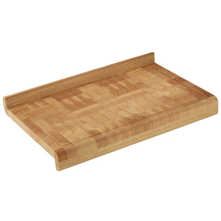 Stolnica Zassenhaus typu end grain, kauczukowiec, 60x40x7 cm