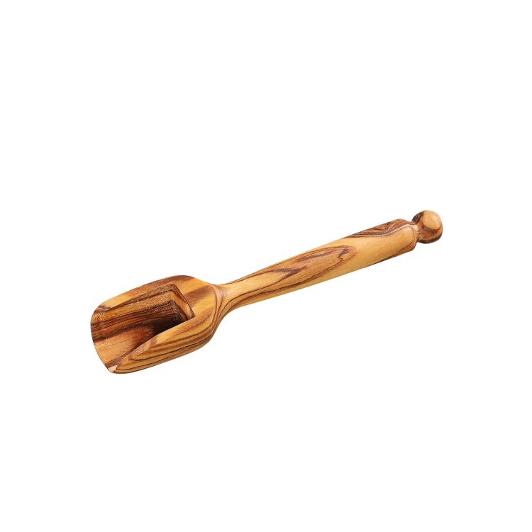 Łyżeczka Zassenhaus do soli lub przypraw, drewno oliwne, 9 cm