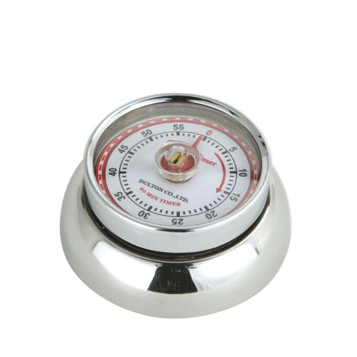 Timer Zassenhaus Speed mechaniczny, śred. 7x3 cm, stalowy