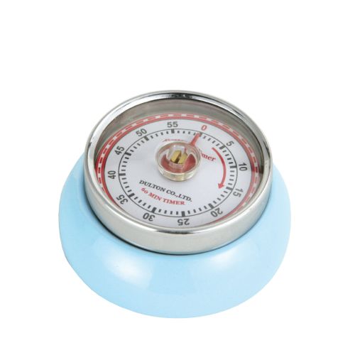 Timer Zassenhaus Speed mechaniczny, śred. 7x3 cm, błękitny