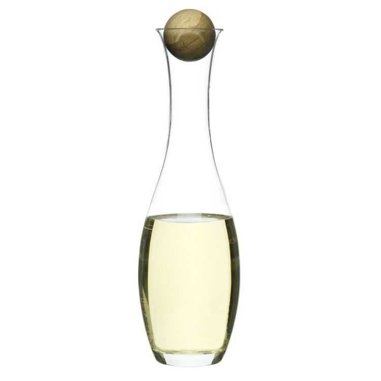 Karafka Sagaform Nature z dębowym korkiem, 1,0 l, 34,5 cm