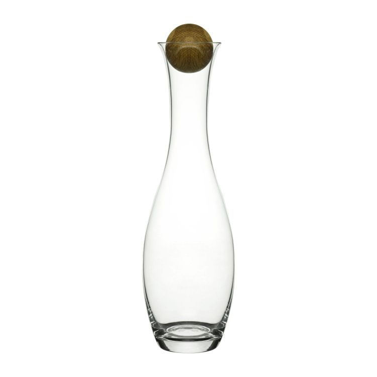 Karafka Sagaform Nature z dębowym korkiem, 1,0 l, 34,5 cm