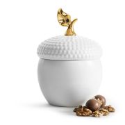 Słoik Sagaform Winter ceramiczny z pokrywką żołądź 700 ml