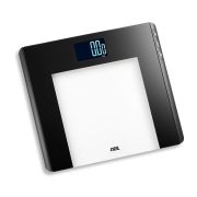 Waga łazienkowa obliczająca BMI ADE Linette, do 180 kg, 33 x 30 cm, czarna