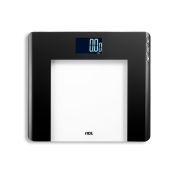 Waga łazienkowa obliczająca BMI ADE Linette, do 180 kg, 33 x 30 cm, czarna