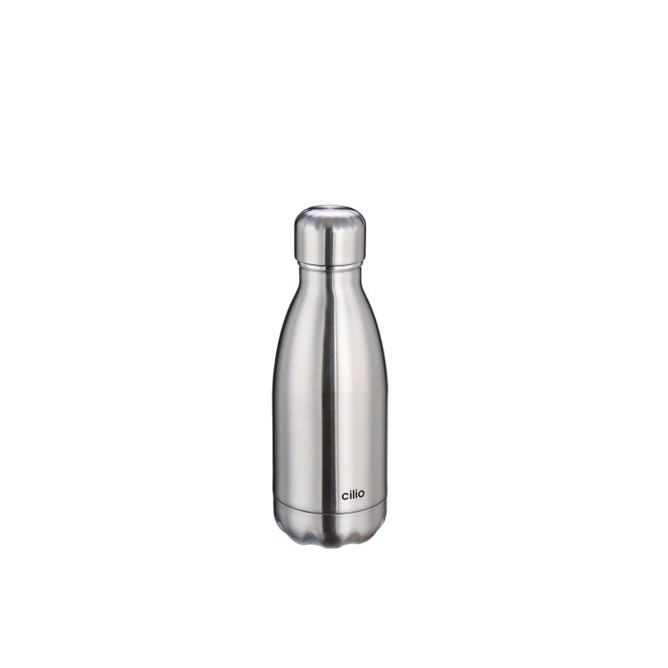 Butelka termiczna Cilio Elegante, stal satynowa, 250 ml