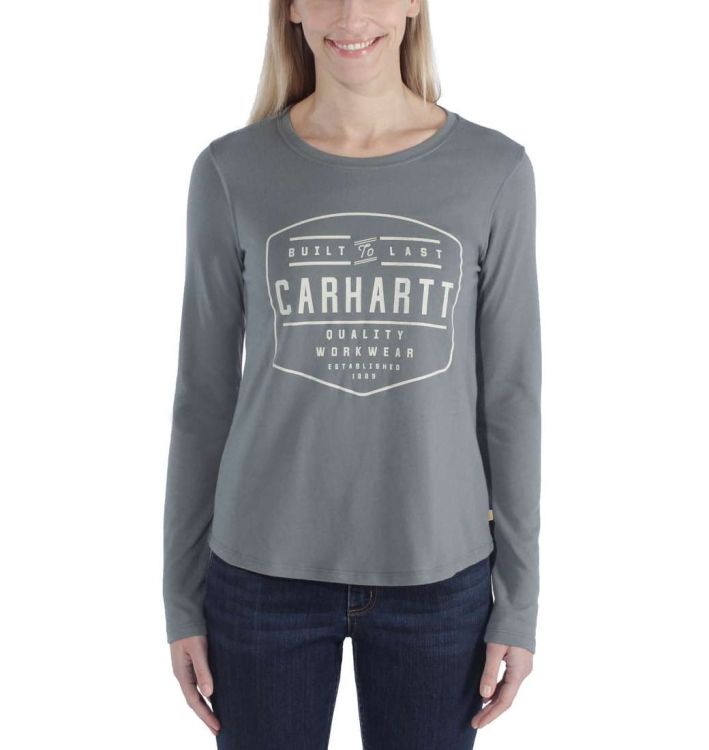 Koszulka Carhartt Lockhart Graphic Long Sleeve T-Shirt BALSAM GREEN
