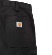 Spodenki Carhartt Rugged Stretch Canvas Short BLACK