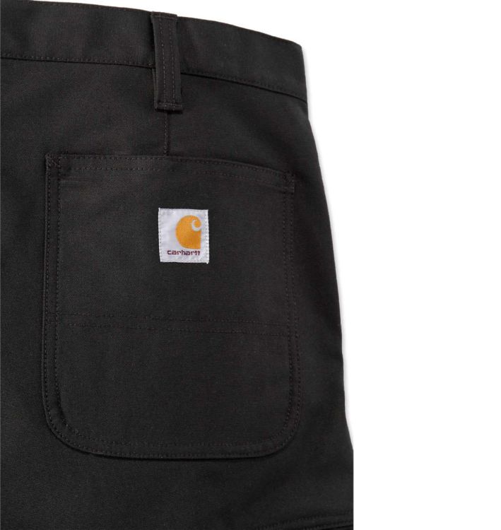 Spodenki Carhartt Rugged Stretch Canvas Short BLACK