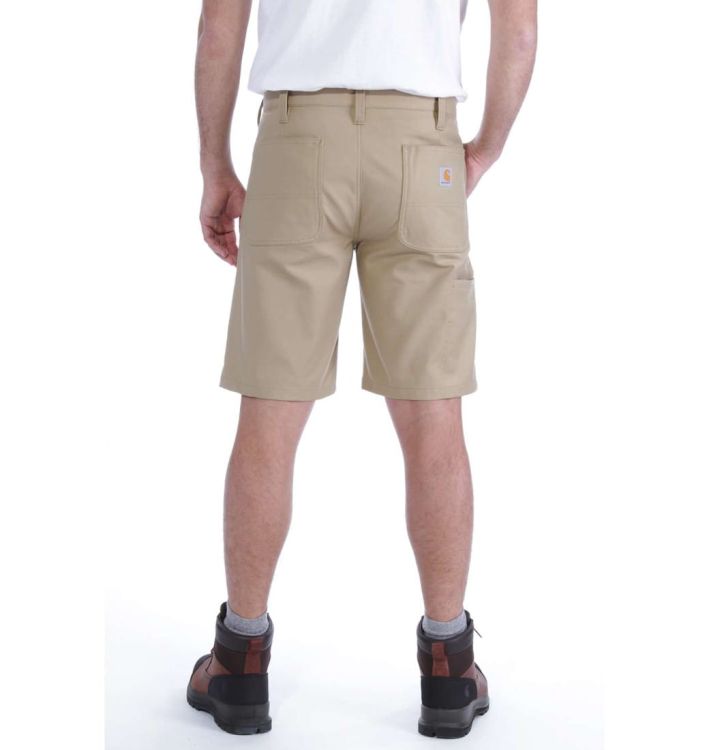 Spodenki Carhartt Rugged Stretch Canvas Short DARK KHAKI