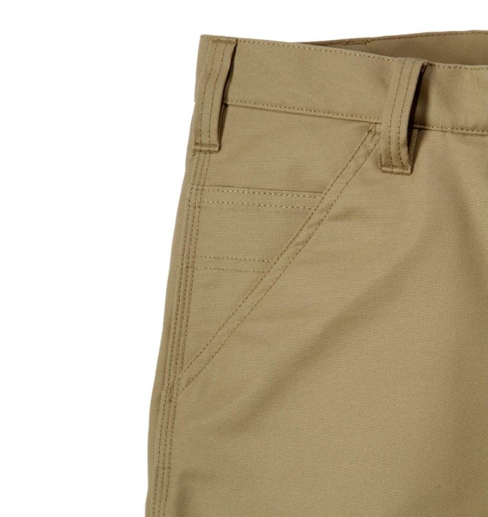 Spodenki Carhartt Rugged Stretch Canvas Short DARK KHAKI