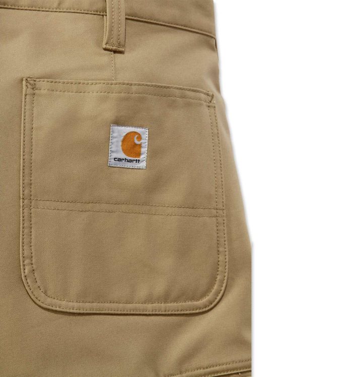 Spodenki Carhartt Rugged Stretch Canvas Short DARK KHAKI