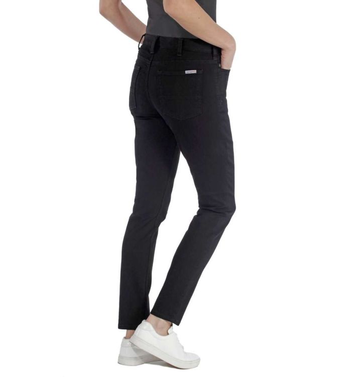 Spodnie Carhartt Slim-Fit Skinny Leg Denim ONYX
