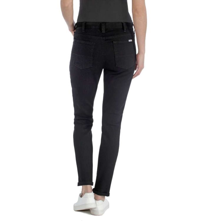 Spodnie Carhartt Slim-Fit Skinny Leg Denim ONYX