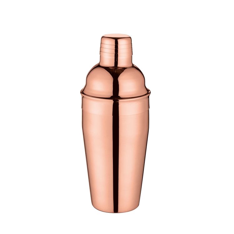 shaker, 0,5 l, stal nierdzewna/miedź