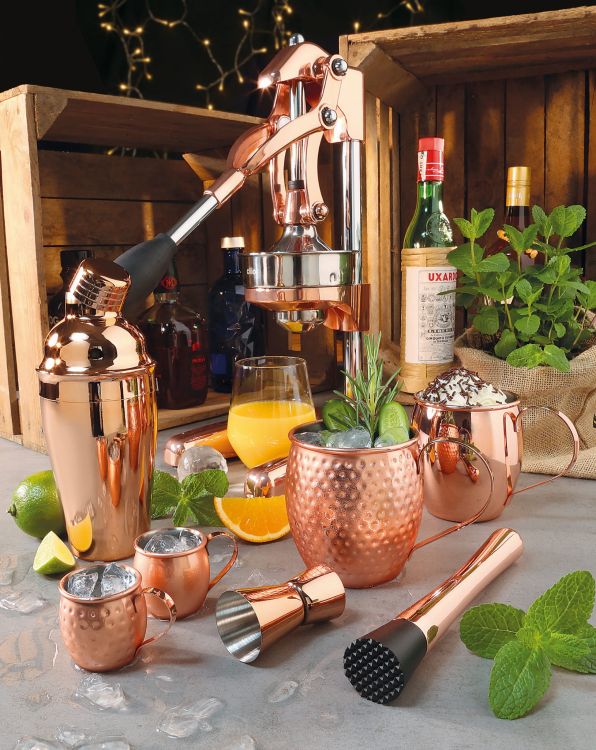 Kieliszek do shotów Moscow Mule 60 ml stal nierdzewna/miedź