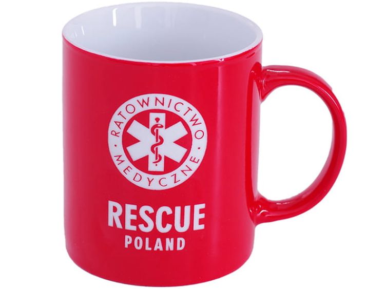 Kubek RESCUE POLAND Ratownictwo Medyczne 300 ml KNO2