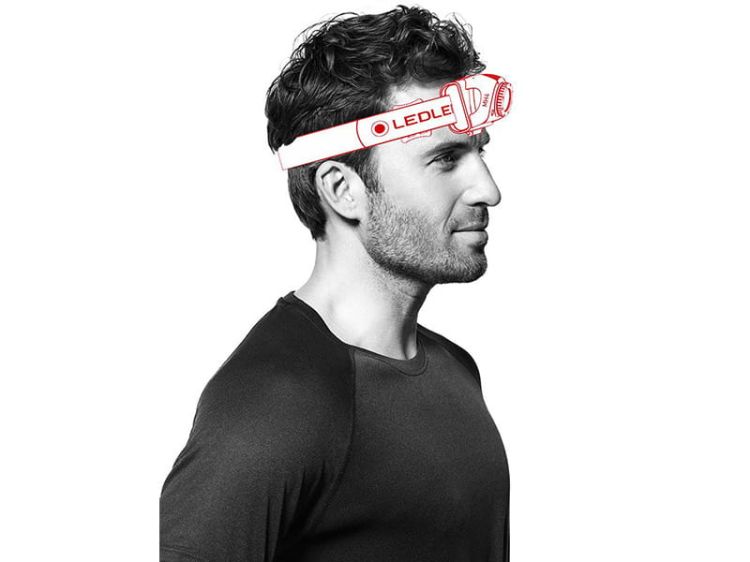 Latarka czołowa LEDLENSER MH4 czarna