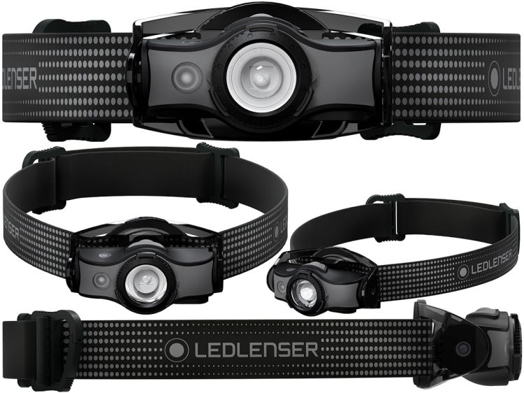Latarka czołowa LEDLENSER MH5 black grey