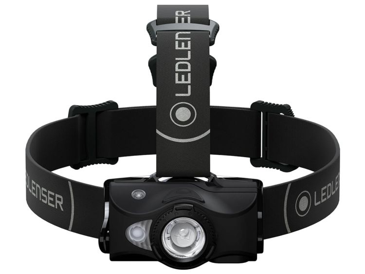 Latarka czołowa LEDLENSER MH8 black black