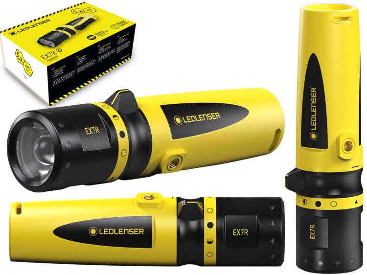 Latarka LEDLENSER EX7R yellow box