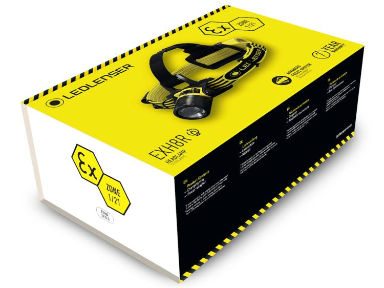 Latarka LEDLENSER EXH8R yellow box