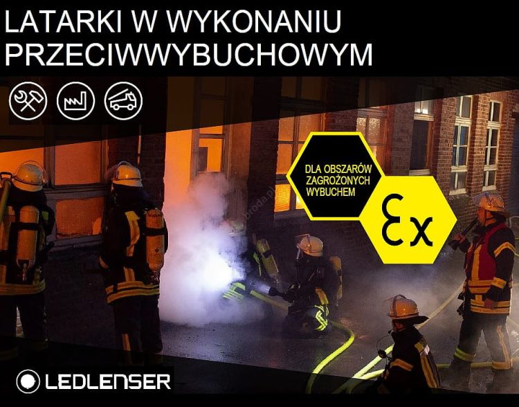 Latarka LEDLENSER EXH8R yellow box