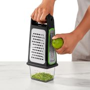 Tarka z pojemnikiem i zesterem - Good Grips / OXO