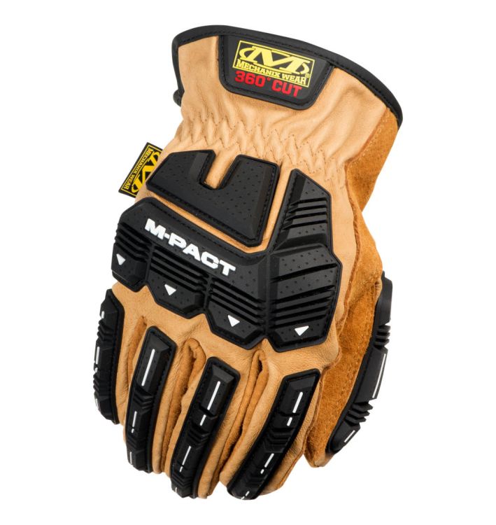 Rękawice Mechanix Durahide™ M-Pact® Driver F9-360 BROWN/BLACK