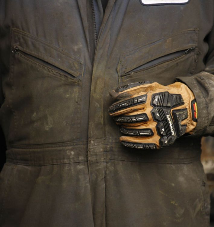 Rękawice Mechanix Durahide™ M-Pact® Driver F9-360 BROWN/BLACK
