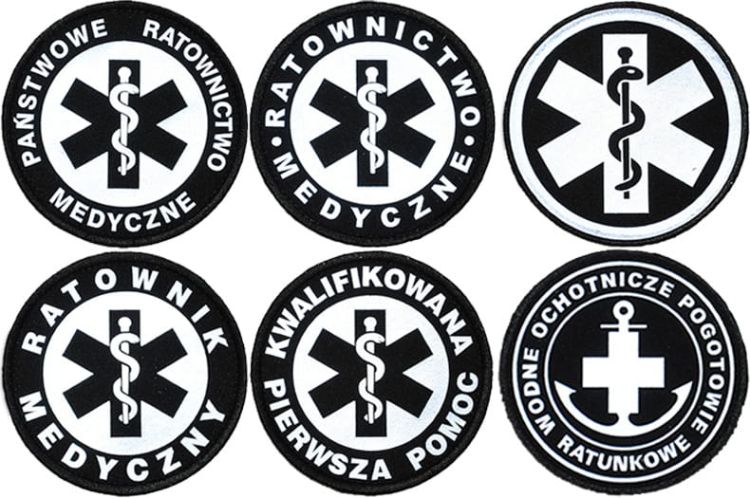 Komplet ratowniczy (kurtka + polar + spodnie) PRM FLUO rozszerzony zimowy