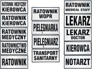 Komplet ratowniczy (kurtka + polar + spodnie) PRM FLUO rozszerzony zimowy