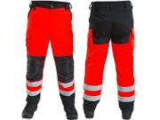 Komplet ratowniczy (kurtka + polar + spodnie) PRM FLUO rozszerzony zimowy